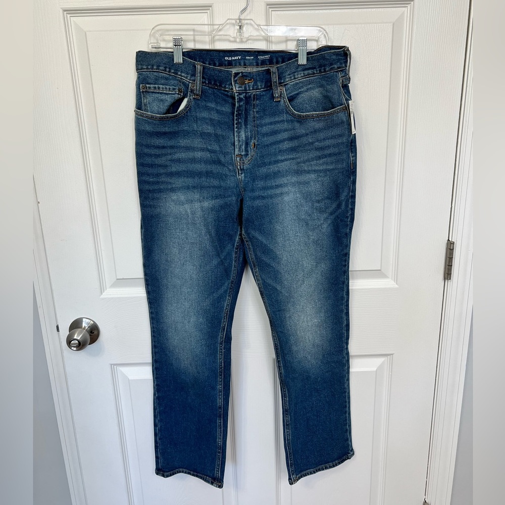 Old Navy Men’s Jeans Straight Built in Flex